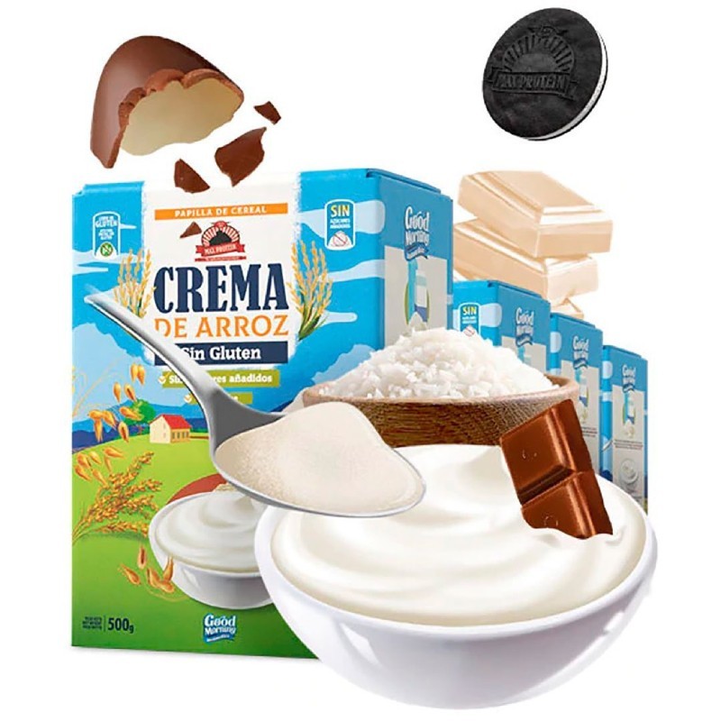 Crema de Arroz Good Morning 500 gr - Max Protein Frete grátis!