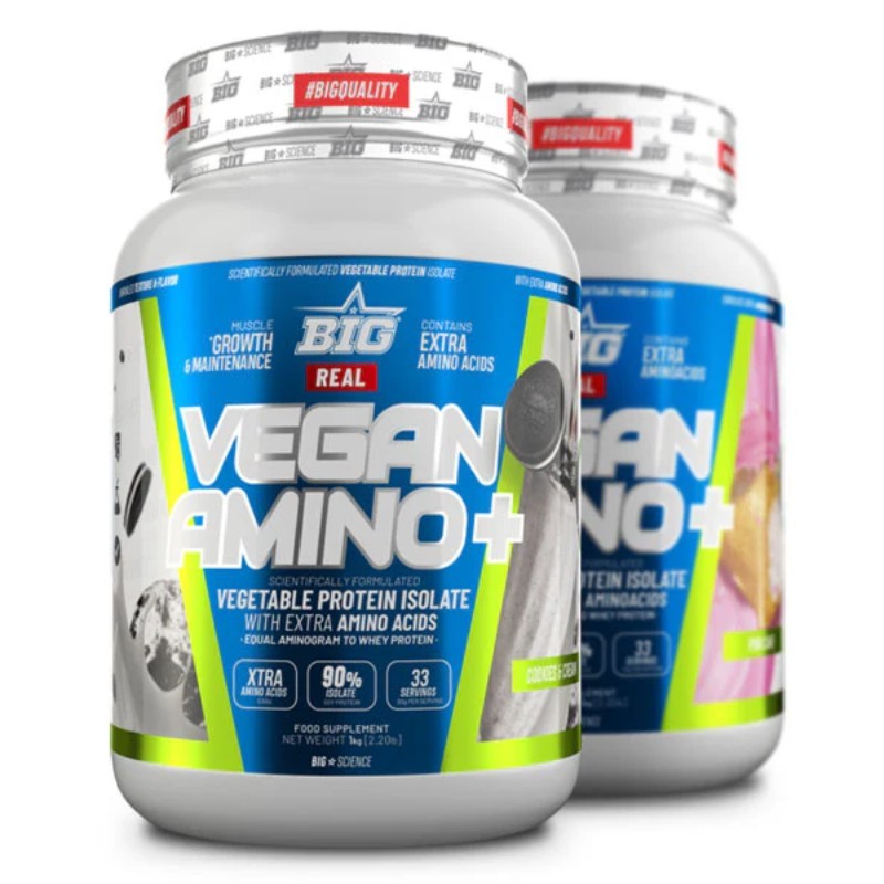 Real Vegan Amino Plus BigScience - ¡Envíos Gratis!