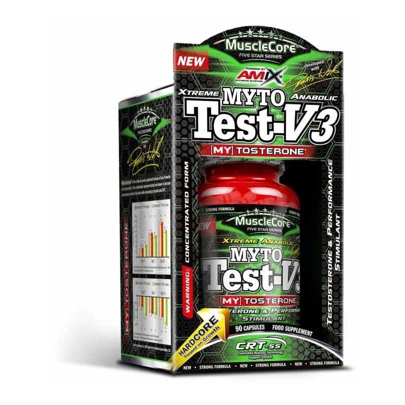 Myto Test - V3 90 Cápsulas - Amix 