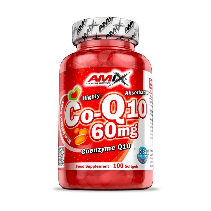 Coenzima Q10 60mg 100 Capsulas - Amix Coenzym Q 10. Comprar online