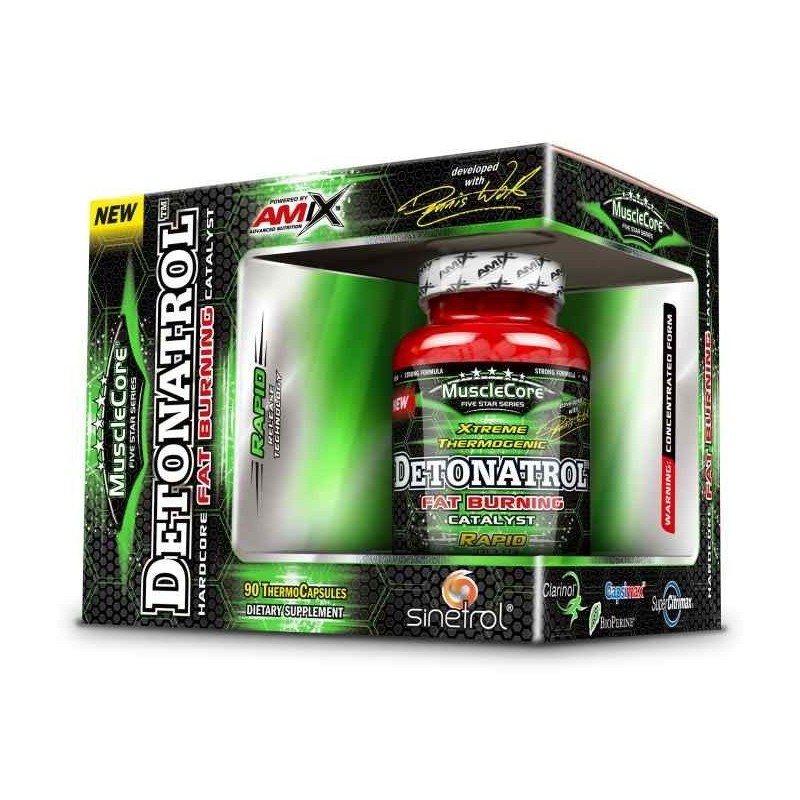 Detonatrol Fat Burner 90 Cápsulas - Amix Quemadores de Grasa
