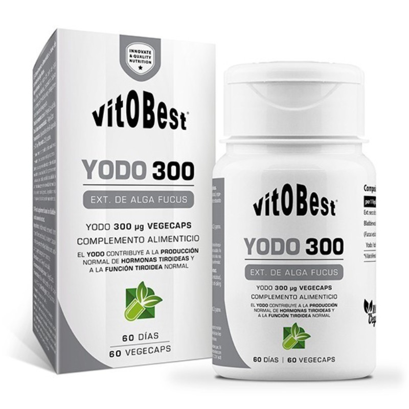 Yodo 300 60 Vcaps- Vitobest ¡Envíos Gratis!