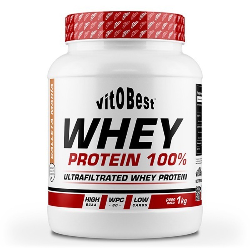 Whey Protein 100% 1 Kg - VitoBest Frete grátis!