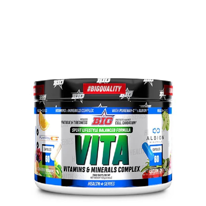 VITA® - Polivitaminico y minerales separados 120 Cap - BIG ¡Envío Gratis!