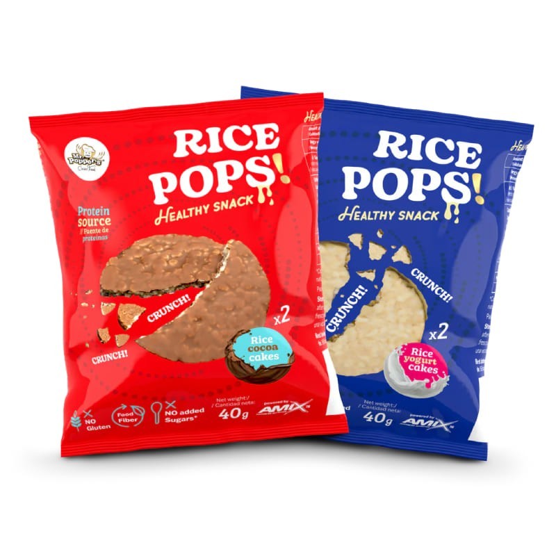 Rice Pops Tortitas de arroz (1 x 40 g) - Amix Mr. Popper’s ¡Envíos Gratis!