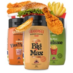 Grandma's Burger Sauces 290 ml - Max Protein ¡Envíos Gratis!