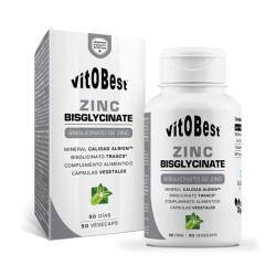 Zinc Bisglycinate 50 caps - VitOBest ¡Envíos Gratis!