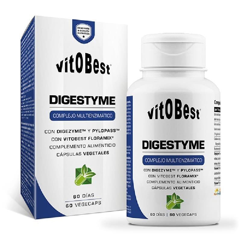 DigesTyme 60 Caps - VitOBest. ¡Envíos Gratis!