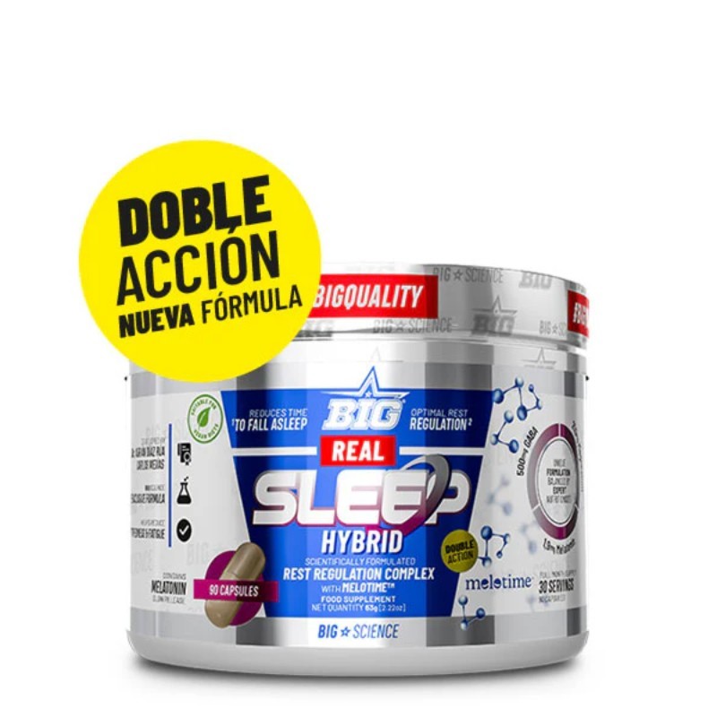 Real Sleep Hybrid 90 Cap - Big -  Frete grátis!