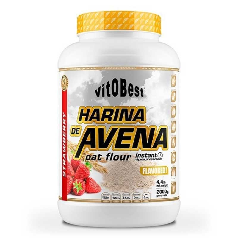 Harina de Avena 2 Kg Sabores - VitOBest. ¡Envíos Gratis!