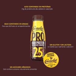 Cacaolat® PRO 275ml Bebida 25g de Proteína - ¡Envíos Gratis!