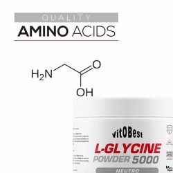 L-Glycine 5000 Powder 400g – Vitobest®