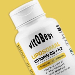Liposomal Vitamin D3 + K2 60 Vegecaps - Vitobest® - ¡Envíos Gratis!