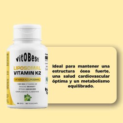 Liposomal Vitamin K2 60 vegecaps - Vitobest®-¡Envíos Gratis!