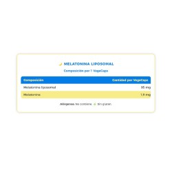 Liposomal Melatonin 90 vegecaps - Vitobest®-Frete grátis!