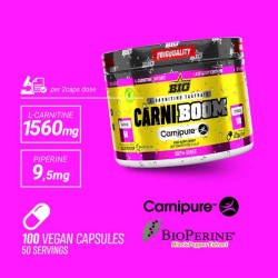 CarniBoom 100 Caps - BIG- Frete grátis!