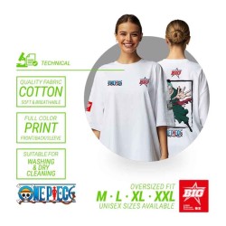 Oversized T-shirt Unisex One Piece® Zoro – BIG® - ¡Envíos Gratis!