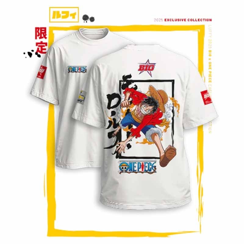 Oversized T-shirt Unisex One Piece® Luffy – BIG® - ¡Envíos Gratis!