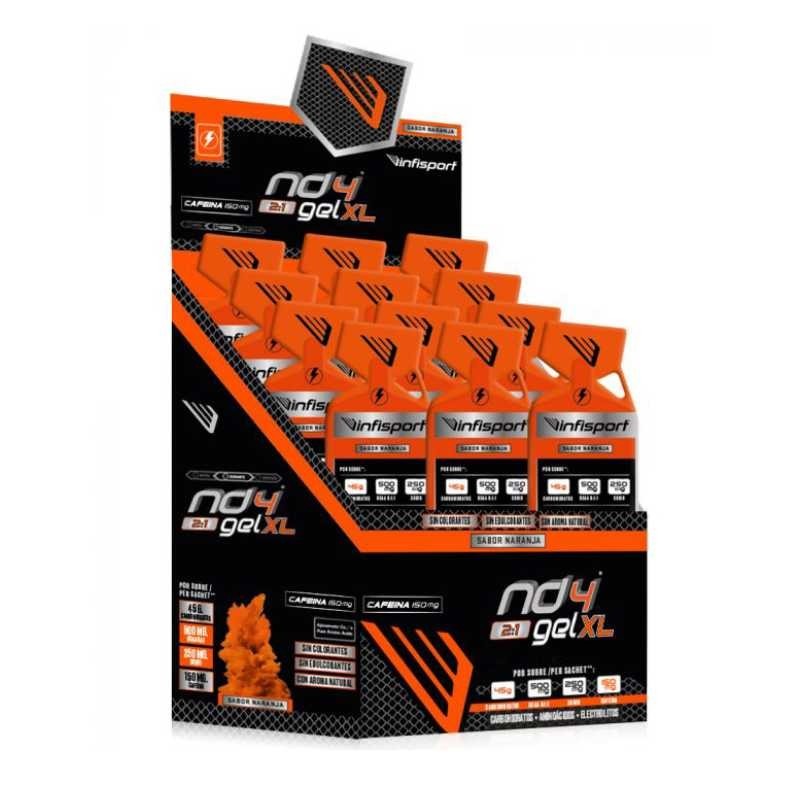 ND4 Gel 2:1 Xl Cafeína 18x70 gr - Infisport ¡Envíos Gratis!