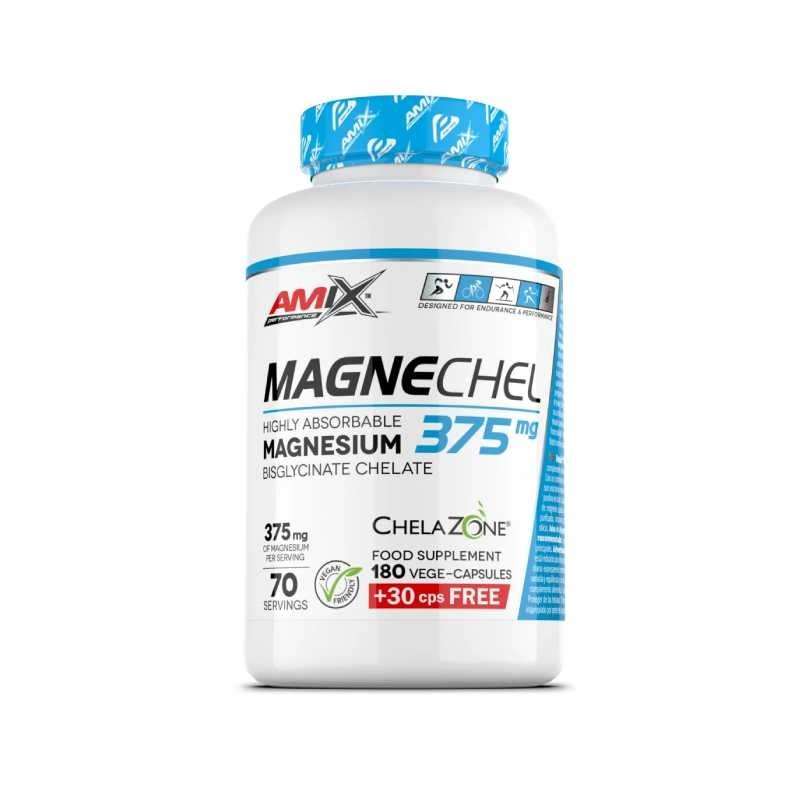 Magnesio Quelado MagneChel® - 210 caps - Amix