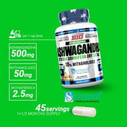 Ashwagandha 45Vcaps - Big - Frete grátis!