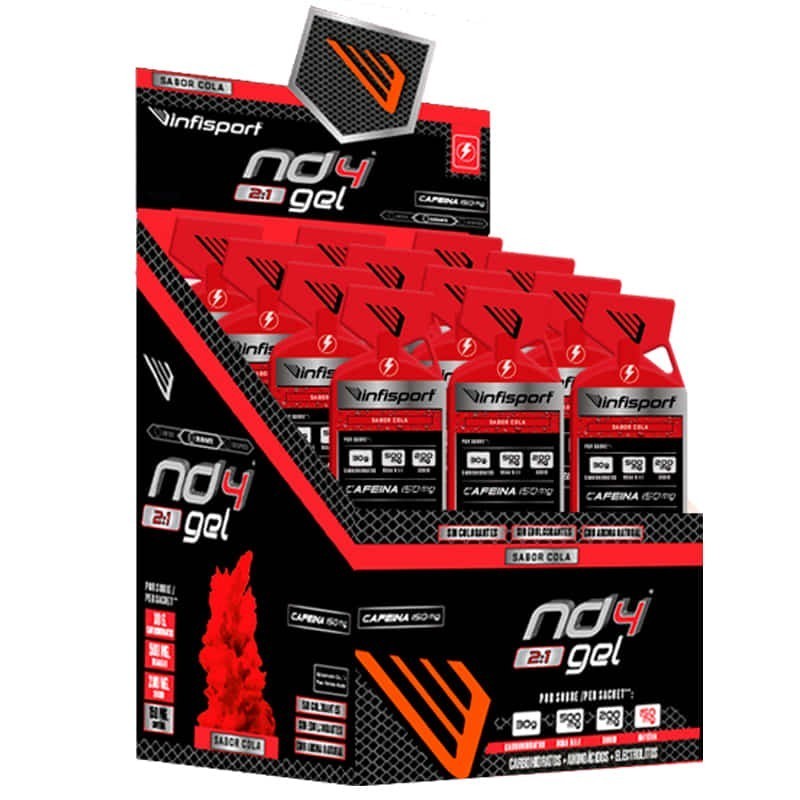 ND4 Gel 2:1 Cafeína 150 mg  1 x 50 grs - Infisport ¡Envíos Gratis!