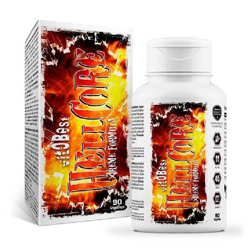 Hellcore  Thermogenic 90 Cápsulas  - VitOBest Frete grátis!