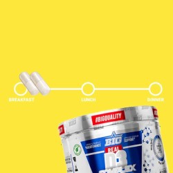 Real Vitamina D3 + Boro Complex 180 Vcaps - BigScience - Frete grátis!