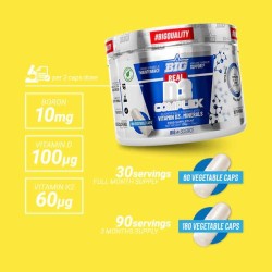Real Vitamina D3 + Boro Complex 60 Vcaps - BigScience - Frete grátis!