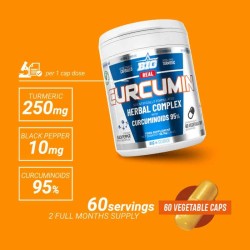 Real Curcumin 60 caps - BigScience - Frete grátis!