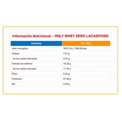 Only Whey Zero Lacasitos 1 Kg - Big - ¡Envíos Gratis!