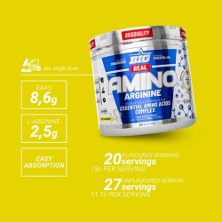 Real Amino Arginine 300 grs - Big Science - Frete grátis!