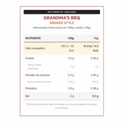 Salsa BBQ Tennessee Grandma's 290 ml - Max Protein - ¡Envíos Gratis!