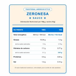 Salsa Mayo Zeronesa Grandma's 290 ml - Max Protein - ¡Envíos Gratis!