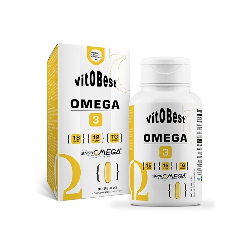 Omega 3 - 90 Perlas - VitOBest  ¡Envíos Gratis!