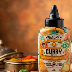 Salsa Curry Grandma's 290 ml - Max Protein - ¡Envíos Gratis!