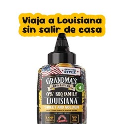 Salsa BBQ Louisiana Grandma's 290ml - Max Protein - Frete grátis!