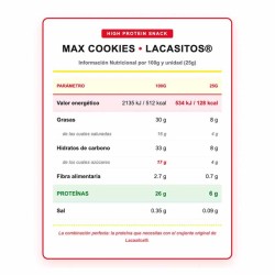 Max Cookies Lacasitos® 1 x 100 gr - Max Protein -  ¡Envíos Gratis!