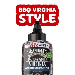 Salsa BBQ Virginia Grandma's 290 ml - Max Protein - Frete grátis!