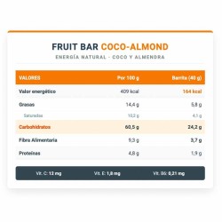 Fruit Bar 22 barritas x 40 gr - Infisport Frete grátis!