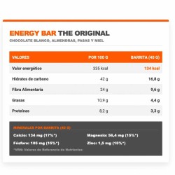 Energy Bar 1 barrita x 40 gr - Infisport Frete grátis!