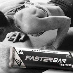 Faster Bar Gummy Sabor Neutro 1 x 60g - Infisport Frete grátis!