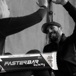 Faster Bar Gummy Sabor Neutro 16 x 60g - Infisport Frete grátis!