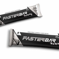 Faster Bar Gummy Sabor Neutro 16 x 60g - Infisport Frete grátis!