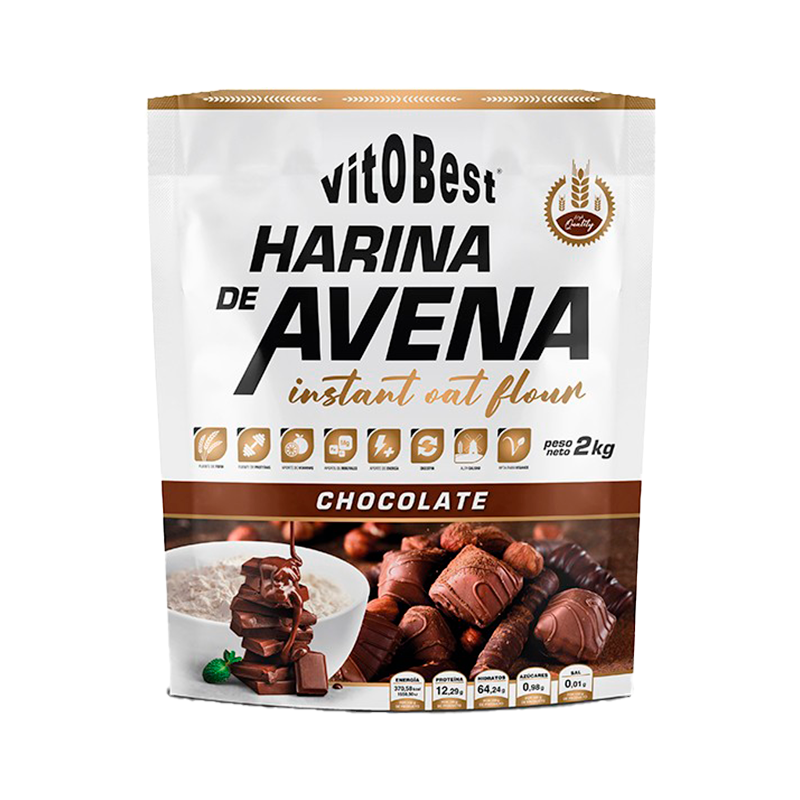 Harina De Avena 2kg - Vitobest Frete grátis!