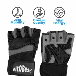 Guantes Entrenamiento Con Muñequera - VitOBest Comprar online