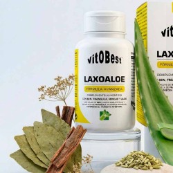 LaxoAloe 60 Vcaps - Vitobest Frete grátis!