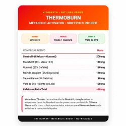 ThermoBurn Definición 90 Cápsulas - VitOBest Frete grátis!