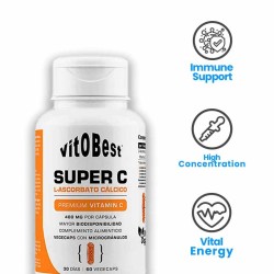 Ester C + Bioflavonoides 60 Caps - VitOBest