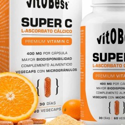 Ester C + Bioflavonoides 60 Caps - VitOBest
